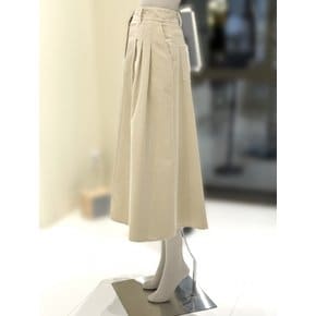 [부산점] [씨씨콜렉트] 핀턱 코듀로이 A라인 스커트 (E254MSD137)
