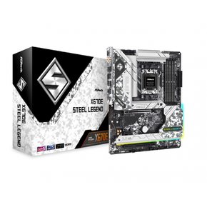 ASRock 마더보드 X670E Steel Legend AMD Ryzen 7000 시리즈 CPU (Soket AM5) 대응 X670E ATX