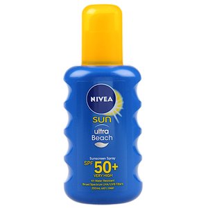  니베아 썬 울트라 비치 선스크린 스프레이 SPF50+ Nivea Beach Sunscreen Spray 200ml