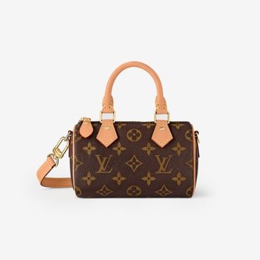 LOUIS VUITTON [국내/당일] 루이비통 나노 스피디 크로스백 모노그램 M81085