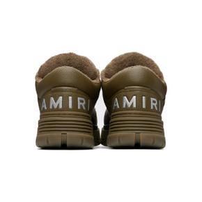 카키 메탈릭 MA 1 스니커즈 AMSNSN1087 TP875752564