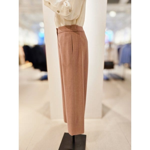 [파주점] [더아이잗컬렉션]울 캐시미어 소프트 와이드 팬츠 CPBA0SL551