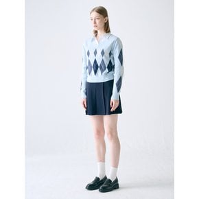 [KNIT] Argyle Knit Pullover_2color