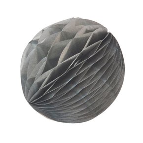 페이퍼허니컴볼(6cm)그레이 꽃볼 페이퍼벌룬 파티
