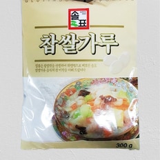  소고기육전 찹쌀가루 300g 탕수육 찹쌀분말 조랭이떡 만드는