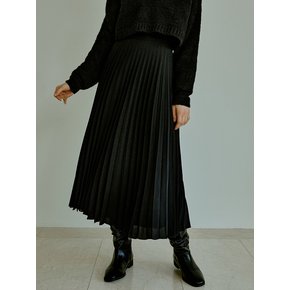 Cherish pleats long skirt (2color)