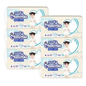 52매x6팩 여아 기저귀핫딜 마미포코 아기기저귀 신생아기저귀 플렉스 팬티 대형 312매 기저귀
