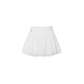 LILY MINI SKIRT white