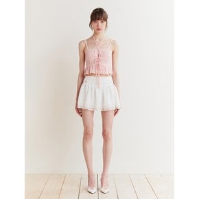 LILY MINI SKIRT white