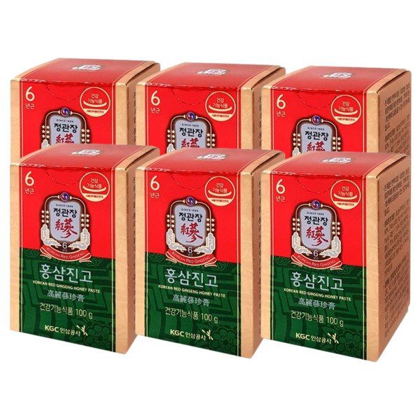 정관장 홍삼진고 100g 6개 명절 감사 효도 선물