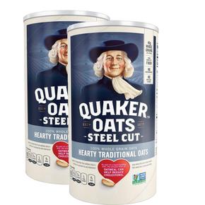 [해외직구] Quaker 퀘이커 스틸 컷 트레디셔널 오츠 850g 2팩