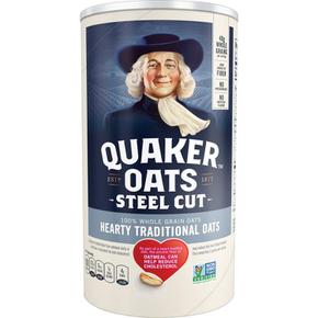 [해외직구] Quaker 퀘이커 스틸 컷 트레디셔널 오츠 850g 2팩