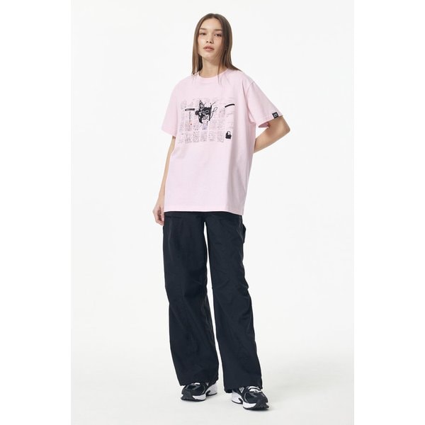 [BASQUIAT] 그래피티 티셔츠 7155240701154