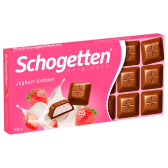  쇼게튼 Schogetten 요거트 딸기 초콜릿 100g