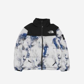 노스페이스 화이트 라벨 노벨티 눕시 다운 자켓 프린트 화이트 샌드 The North Face White Label