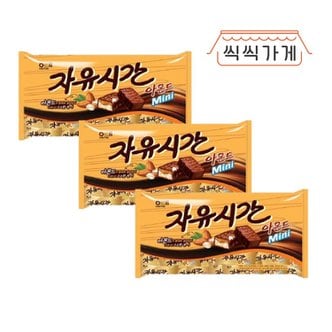 씩씩가게 자유시간미니 아몬드 506g x 3ea