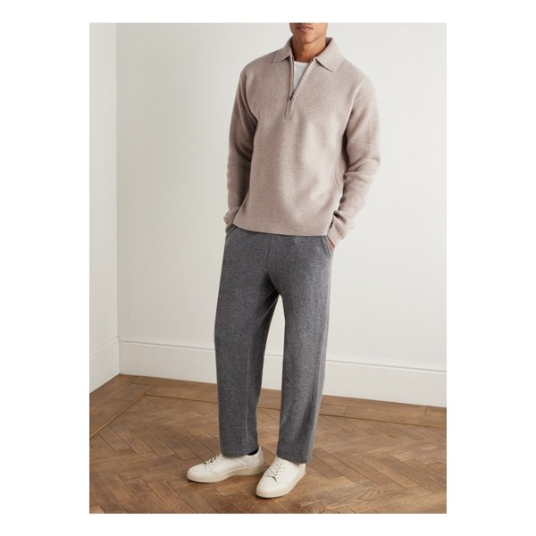 시즈 버진 울 캐시미어 혼방 하프집업 스웨터 뉴트럴 46376663162899631