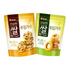 농심 부침가루 건강한쌀 부침가루 450g 2개 + 튀김가루 450g 2