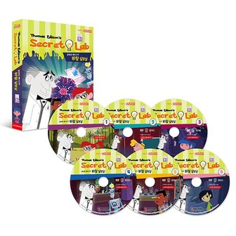 스크린에듀케이션 [DVD] Thomas Edison’s Secret Lab 발명왕 에디슨의 비밀실험실 2집 6종세트