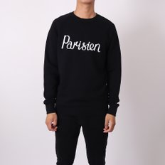 파리지앵 남성 맨투맨 AM00301KM0001 블랙 Parisien Sweatshirt