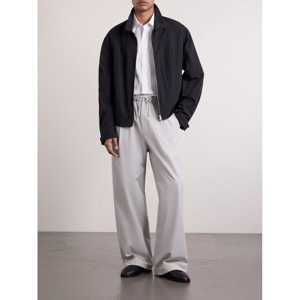 아모멘토 드로우스트링 스트레이트 우븐 팬츠 46376663162979721