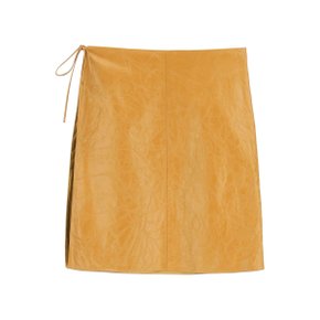 nappa slit skirt Womens Skirt MPD737 125B NATURALE