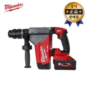 로타리햄머드릴 M18 FHP-802X 18V 8.0Ah 32mm 2배터리 함마드릴 SDS-PLUS