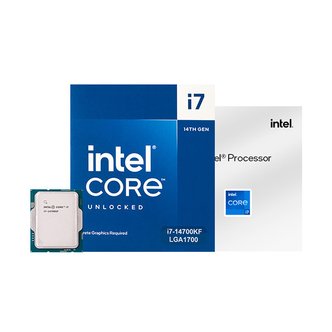 아이코다 정품박스 인텔 코어 i7-14700KF CPU 랩터레이크 리프레시