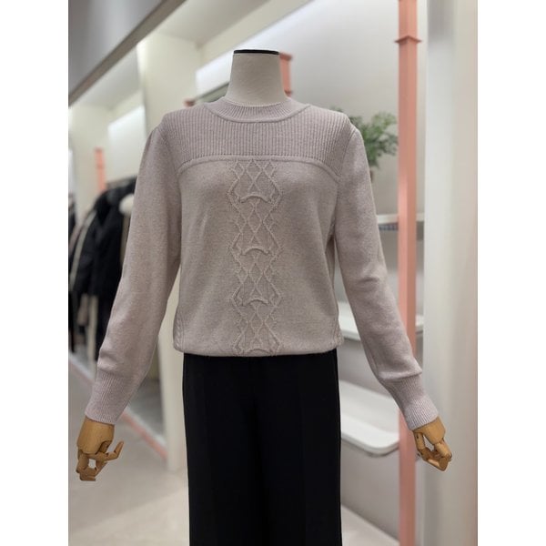 [여주점] 여성 라쿤 블렌드 니트 풀오버(ITPBKPO160)