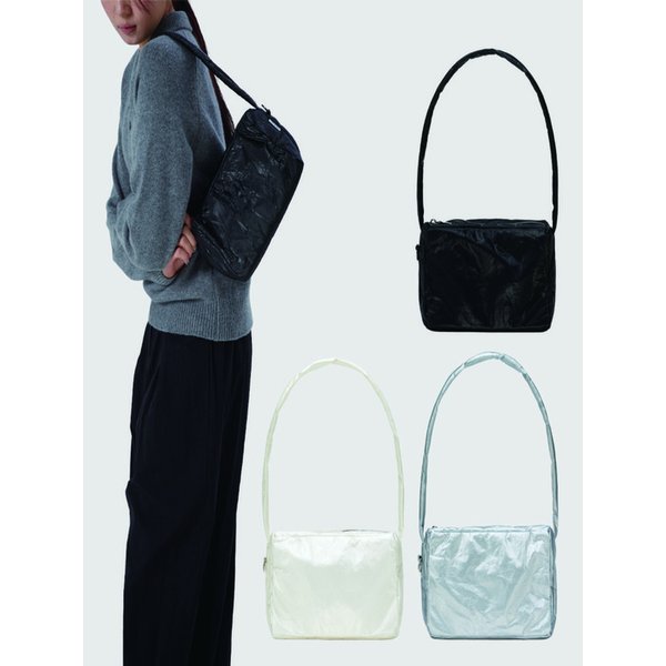[리퍼브] Soli Padding Bag 솔리패딩백 스몰 - 3 color