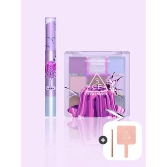 3CE [스카프에디션] 샤인 리플렉터+멀티 아이 컬러 팔레트