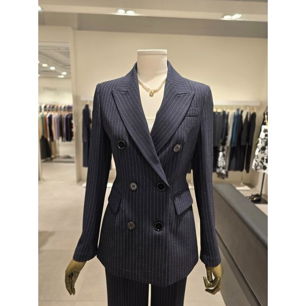 [파주점] 스트라이프 피크드 더블 자켓 JSRB0JK112