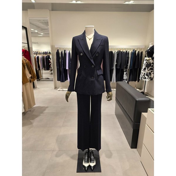 [파주점] 스트라이프 피크드 더블 자켓 JSRB0JK112