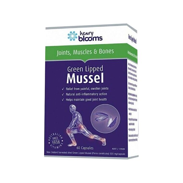 호주 블룸스 초록입홍합 그린 머셀 500mg 60캡슐