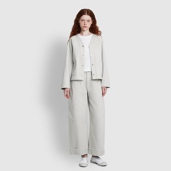 JAJU 여 데님 V넥 자켓 J106201017082