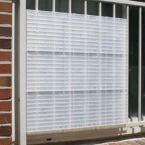알루미늄 블라인드 창문 햇빛가리개 빗물차단 1층 사생활보호