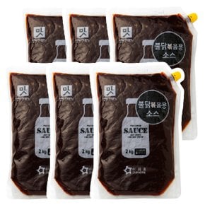 아워홈 행복한맛남 불닭볶음용소스 2kg x 6개