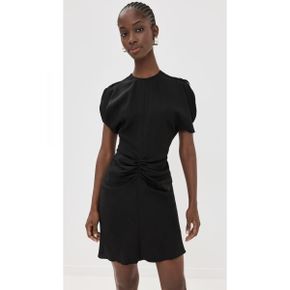 5096169 Victoria Beckham Gathered Waist Mini Dress