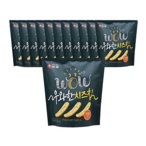 농심 우아한 치즈칩 42g 12개