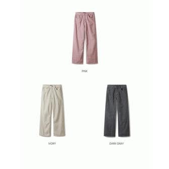 후아유 여성 코듀로이 와이드 팬츠 Corduroy Wide Pants F_WHTAE4T33FSG