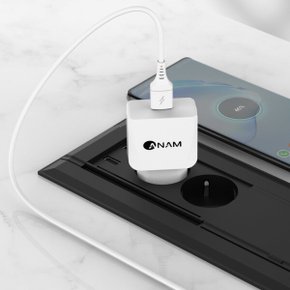 QC3.0 초고속 C타입 충전기 + C타입 케이블 1m
