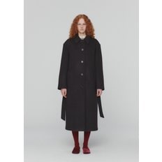 아모멘토 24FW SINGLE BREASTED MAXI LONG COAT (2COLORS)