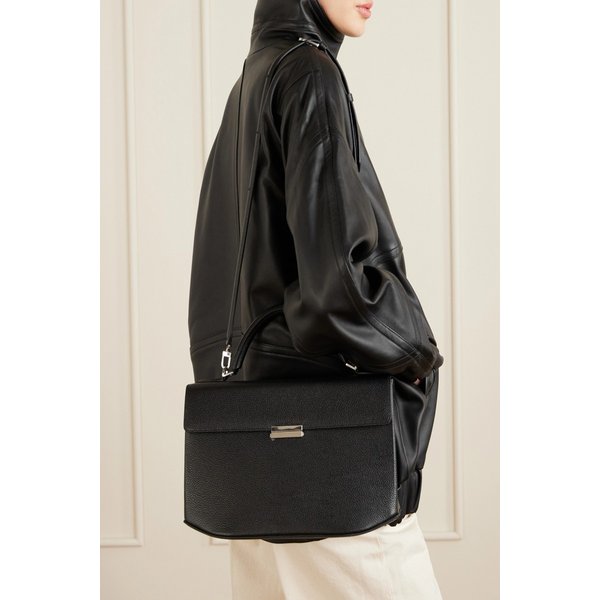 클립 텍스처 가죽 숄더백 46376663162980263