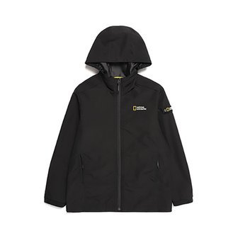 내셔널지오그래픽키즈 N211KJP040 베이직 바람막이 자켓 CARBON BLACK