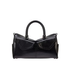 Occam Doux Double Pocket Tote M (오캄 두 더블 포켓 토트 미듐) Black _VQB4-1TO730-1BKXX