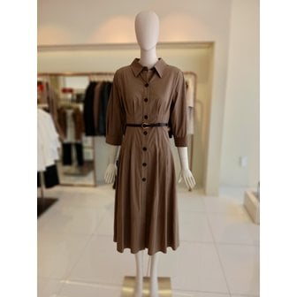 CC콜렉트 [여주점] 씨씨콜렉트 벨티드셔츠원피스E253mse103