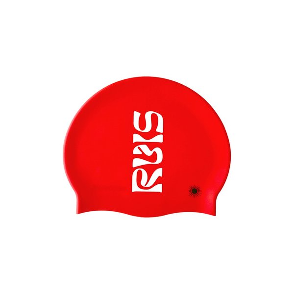 RVIS halo core swimcap fiery red