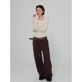 LLL 90S SWEAT PANTS_BROWN