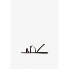 5065860 Massimo Dutti EMBELLISHMENT - Sandals dark brown