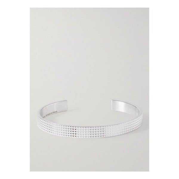 르 23g 피라미드 리사이클 스털링 실버 커프 실버 1647597340947733